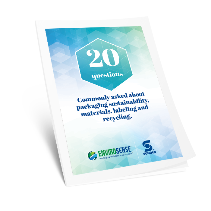 20 Questions Commonly Asked About Packaging Sustainability, Materials, Labeling, and Recycling - E-book