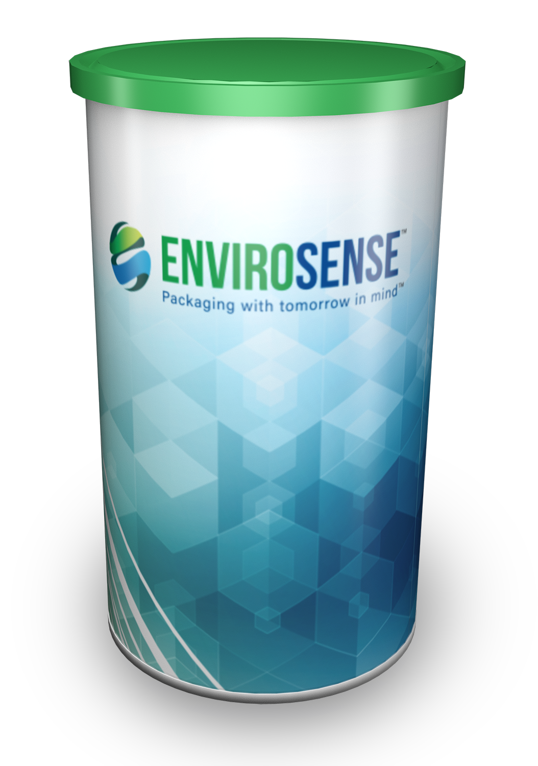 EcoSeal from EnviroSense: a paper can with a plastic lid