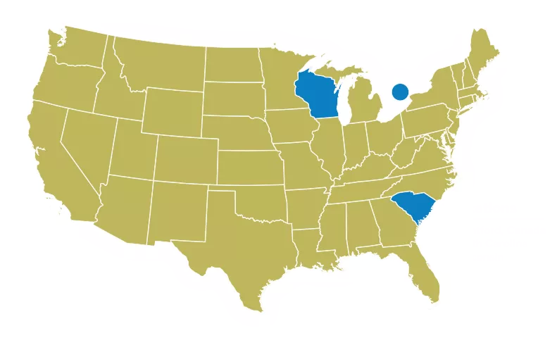 Sonoco Flatstack Locations Map 