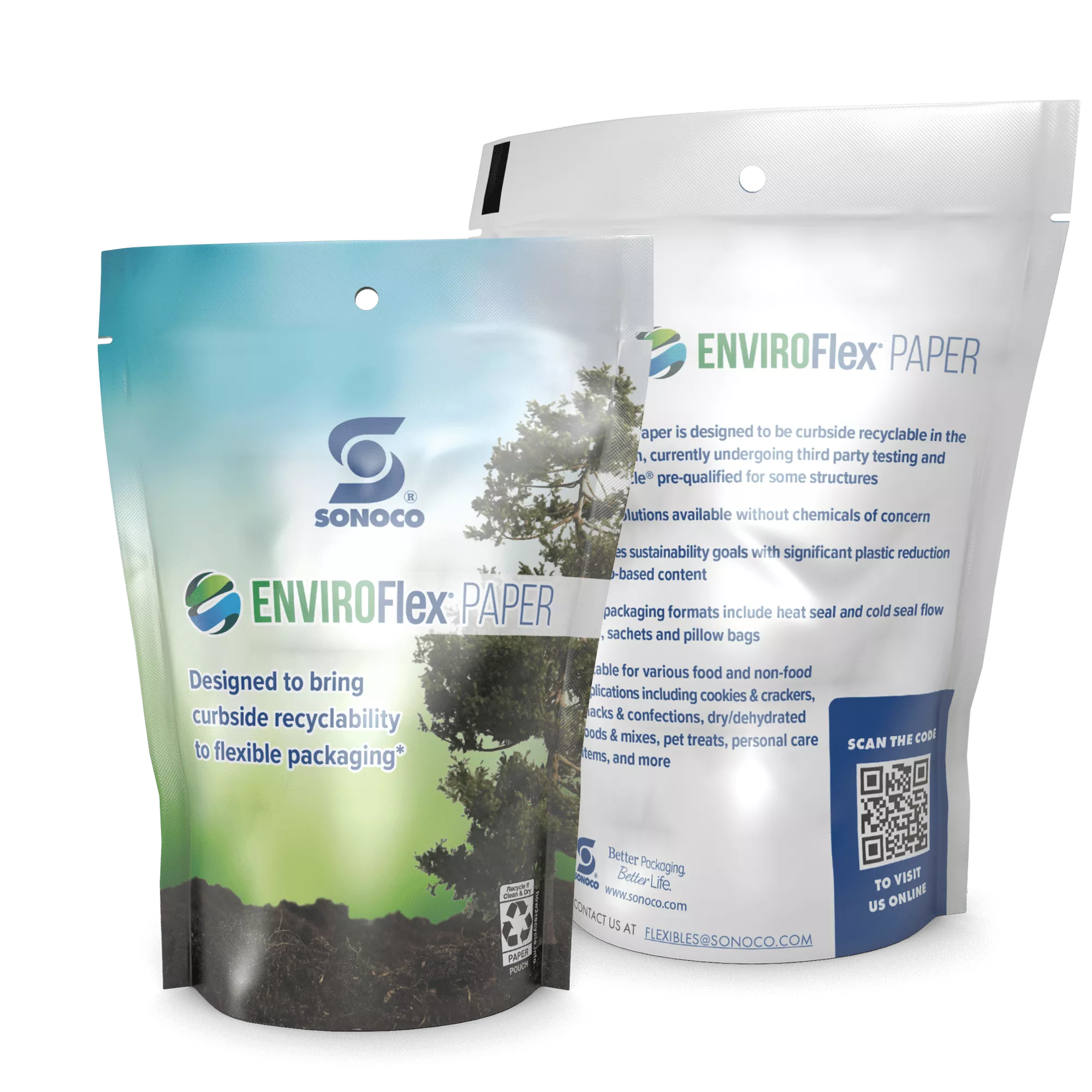 Enviroflex paper pouch