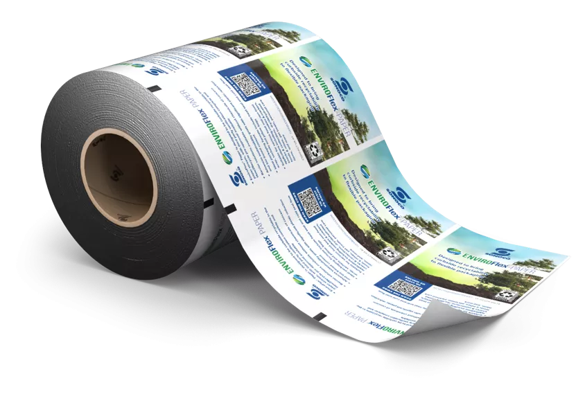 Enviroflex paper rollstock