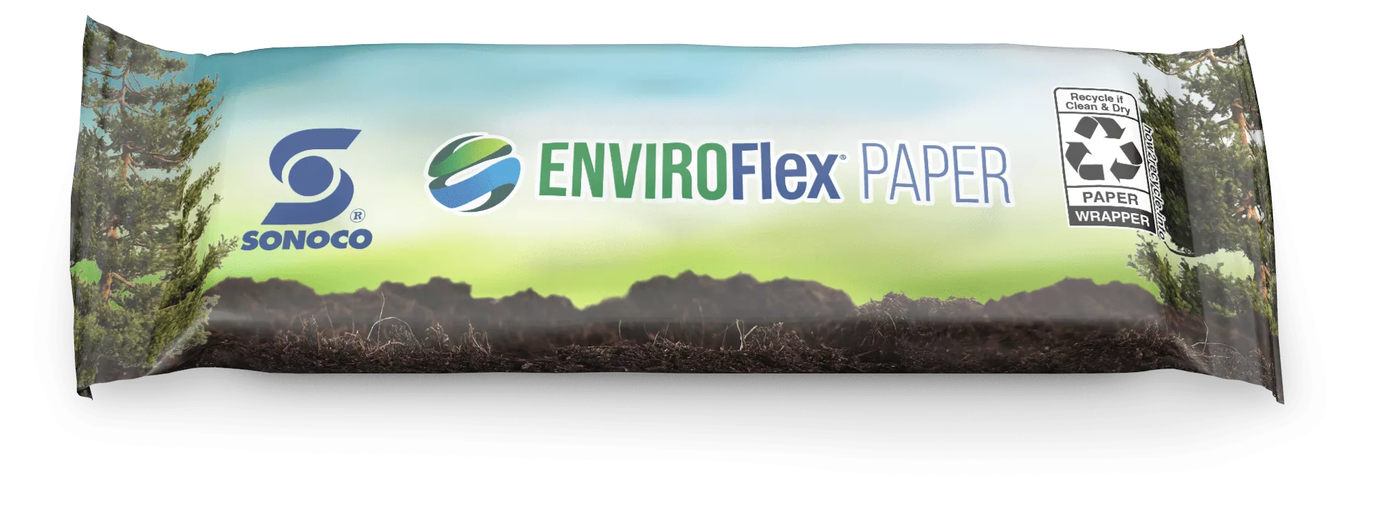 Enviroflex paper cold seal packaging