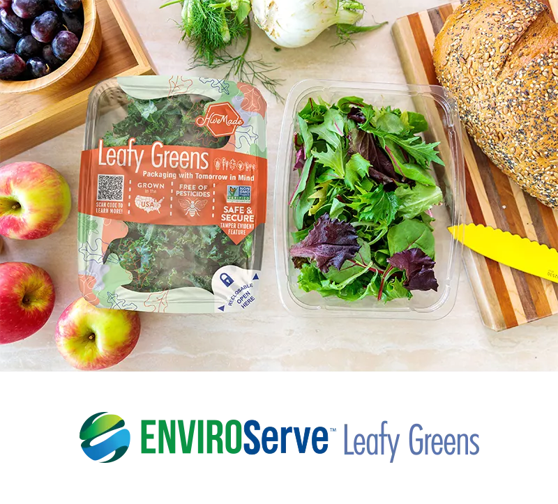 Leafy Greens Salad Packaging