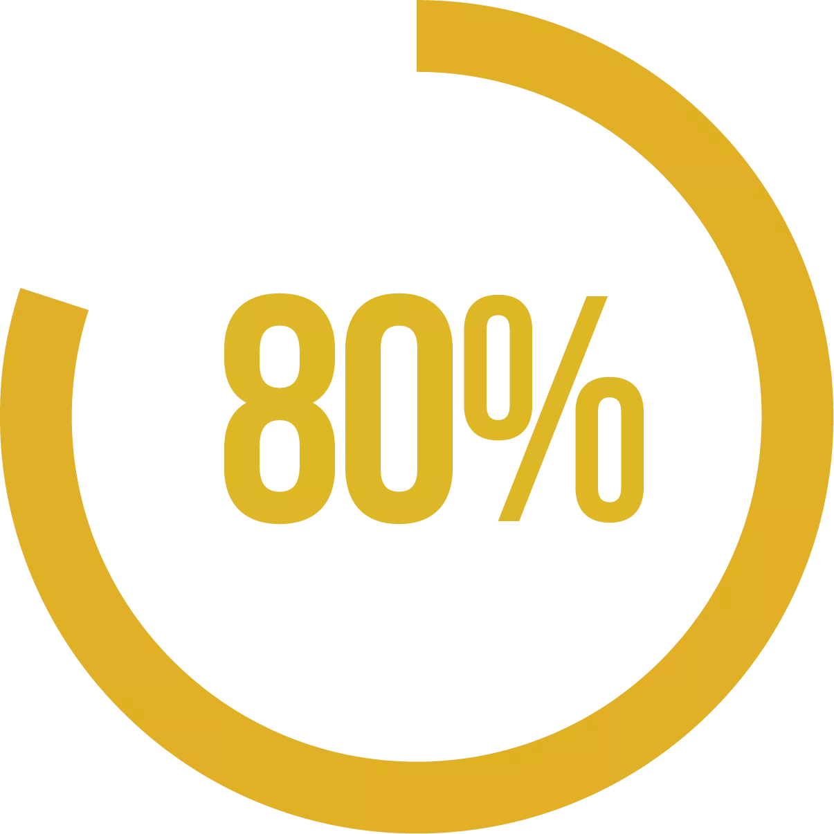 80% Graphic