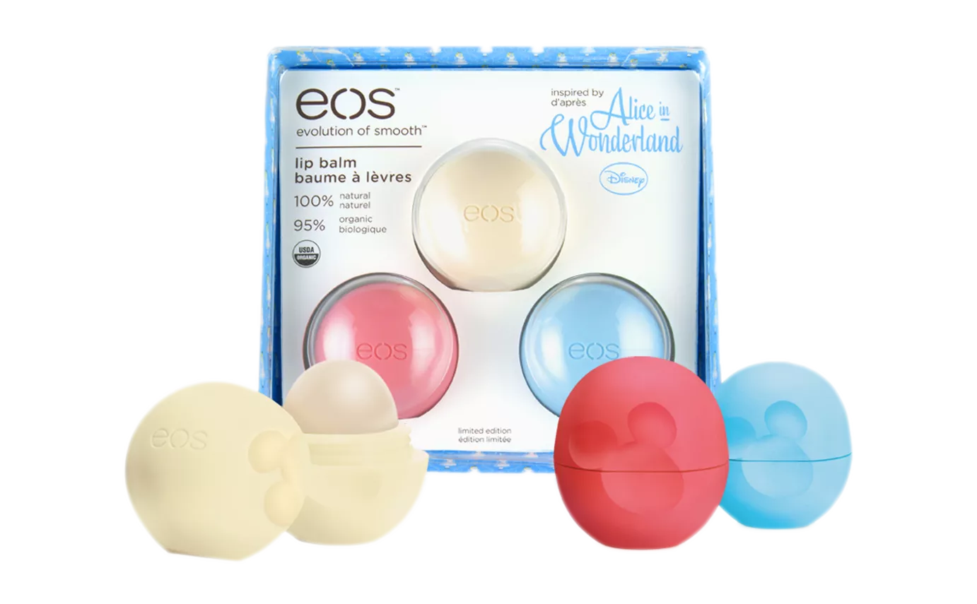 Chapstick in secure plastic blister wrap