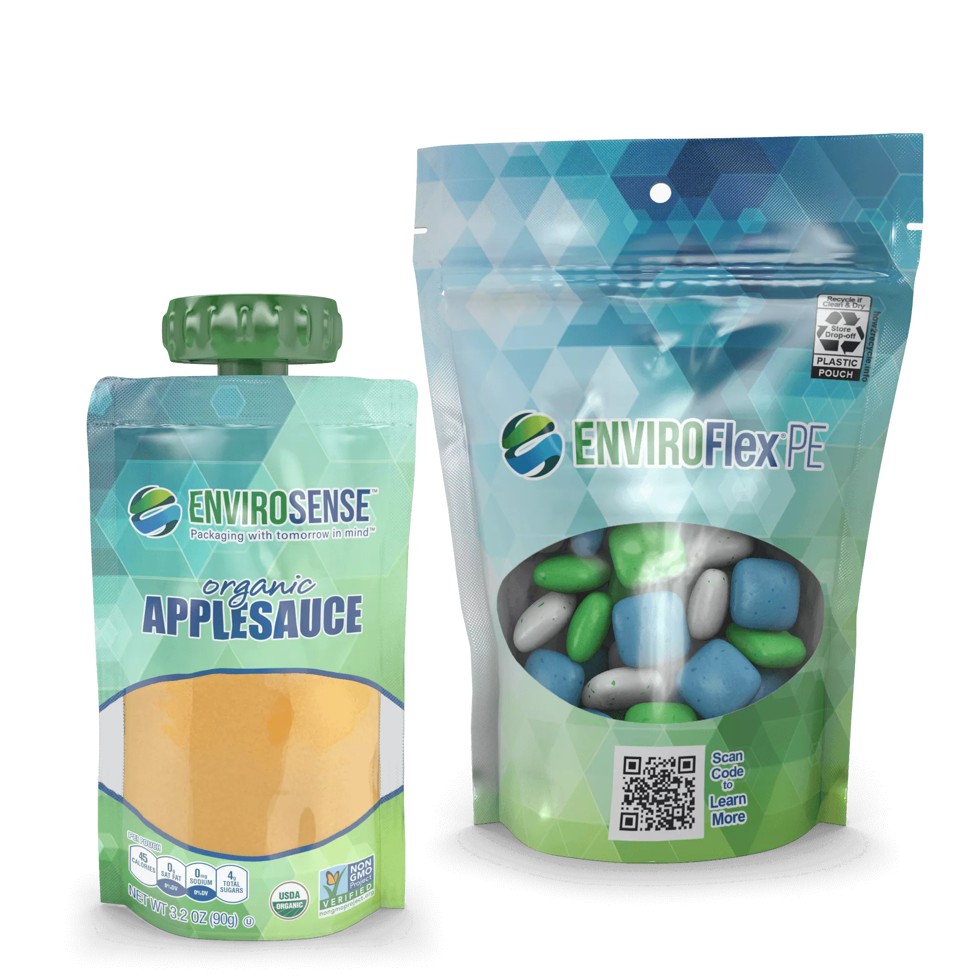 EnviroSense fitmented pouches
