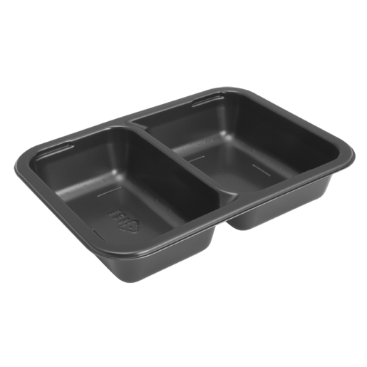 Sonoco Two Cell Rectangular Tray 18.7oz