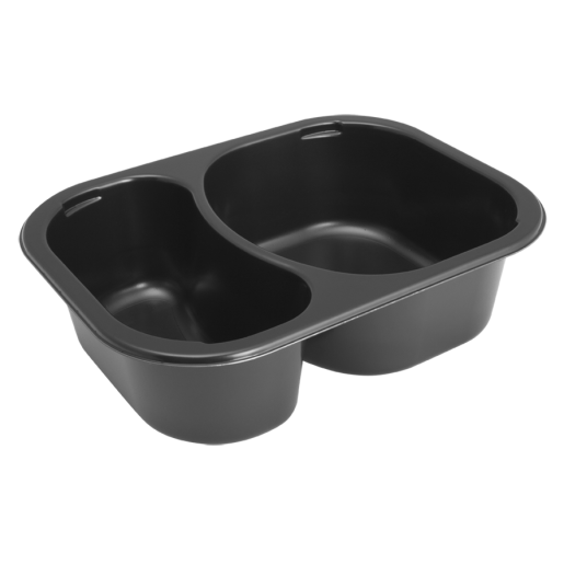 Sonoco Two Cell Rectangular Tray 20.4oz