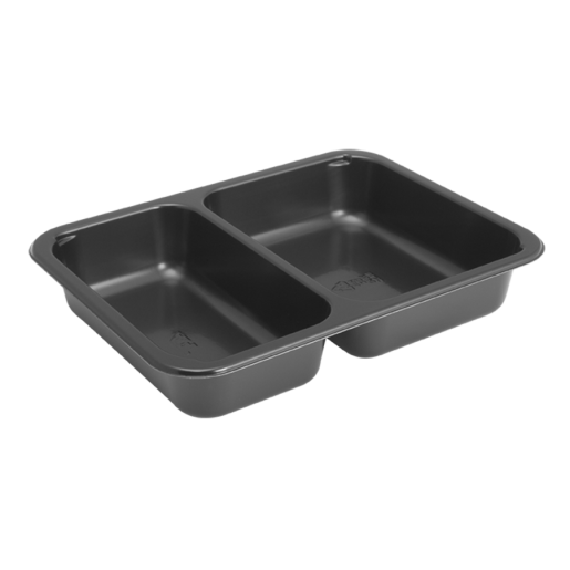 Sonoco Two Cell Rectangular Tray 30.3oz