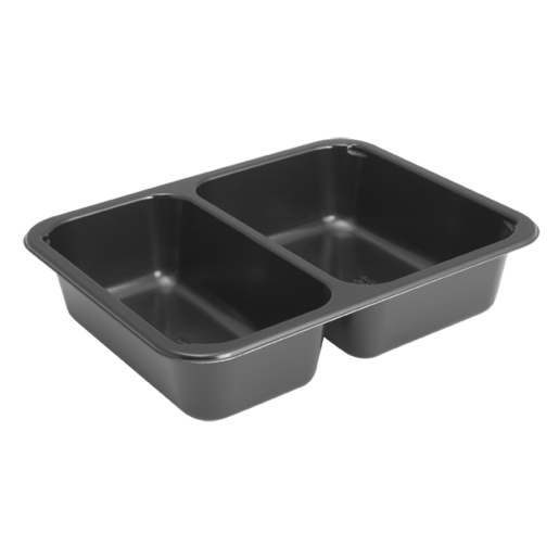 Sonoco Two Cell Rectangular Tray 36.9oz