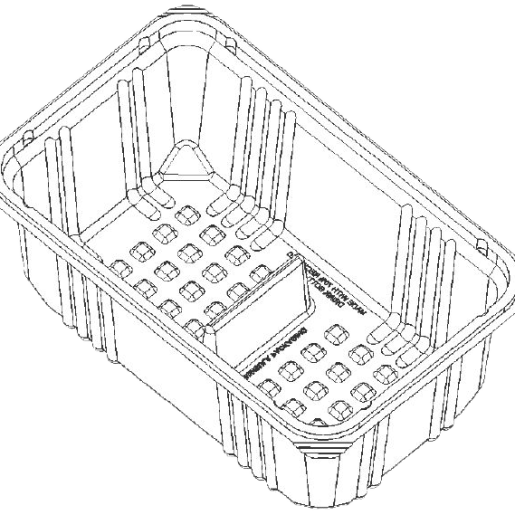 One Pound Spring Tub With Post