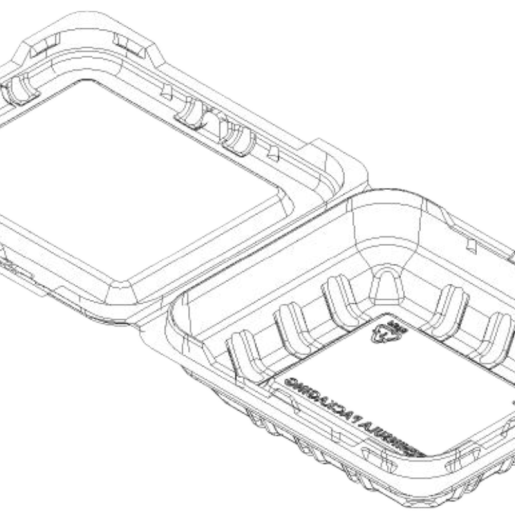 1/2 Pint Modular Hinged-lid – Unvented