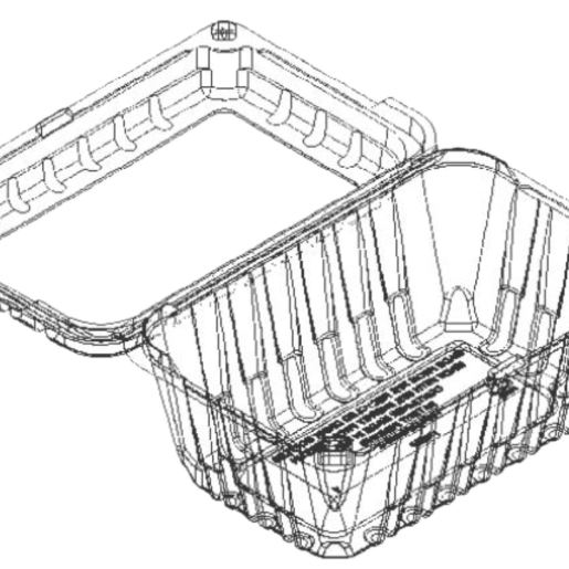 1 Lb Standard “light Gauge” With Post in Tub