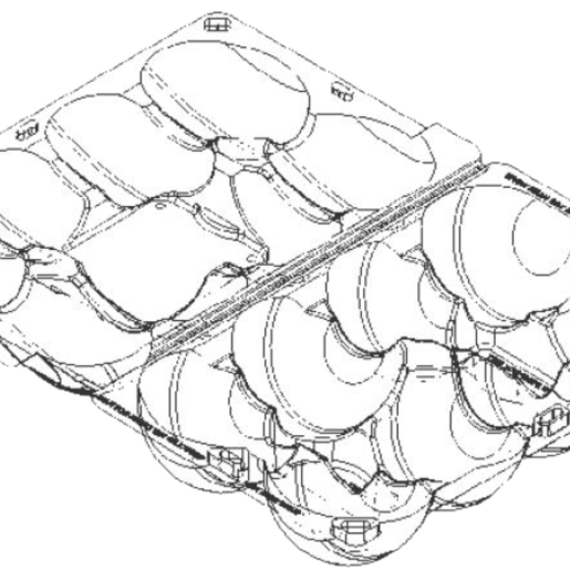 8-Count Donut Peach Clamshell