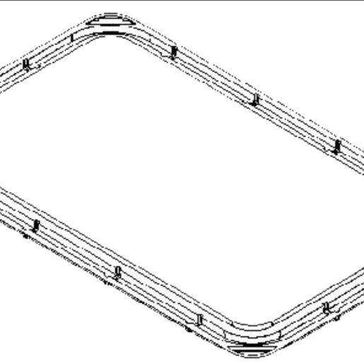 1 LB Mixed Green Salad Lid with Passive Vents