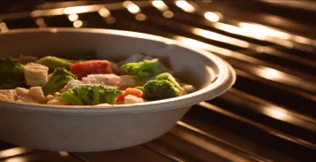 Natrellis bowl in the oven