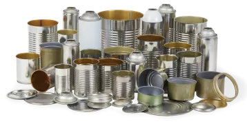 Image of assorted cans