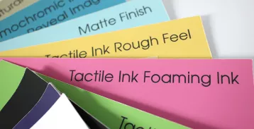 Sample ink Swatches