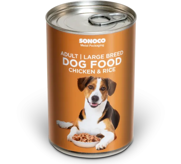 dog food can