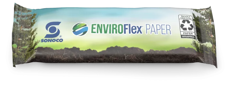 EnviroFlex Paper cold seal packaging