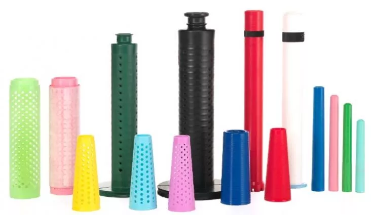 Plastic textile cores & cones