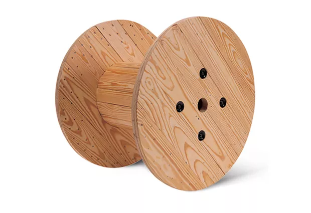 53828 WOODEN SPOOLS - Factory Select