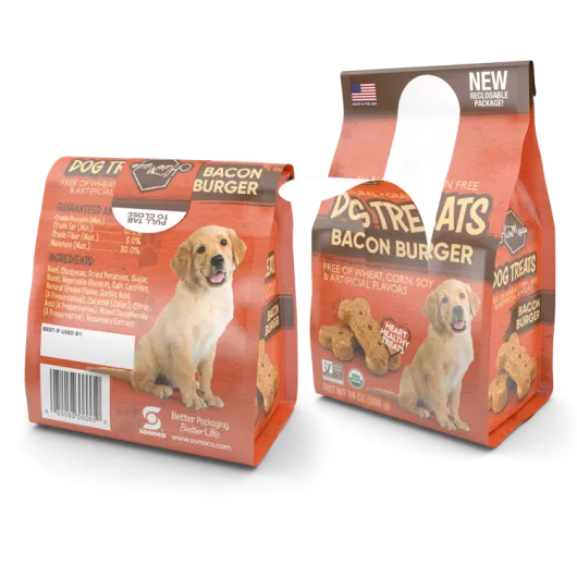 Dog Treat Pouch with SealTab Technology