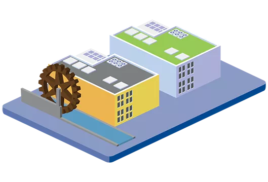 Recycle mills graphic
