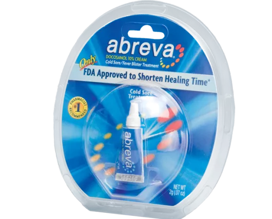 Abreva blister packaging