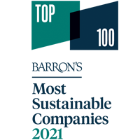 Top 100 Barron's Most Sustainable Companies 2021
